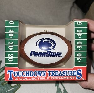 Vintage Touchdown Treasures Collectible Penn State Football Ornament